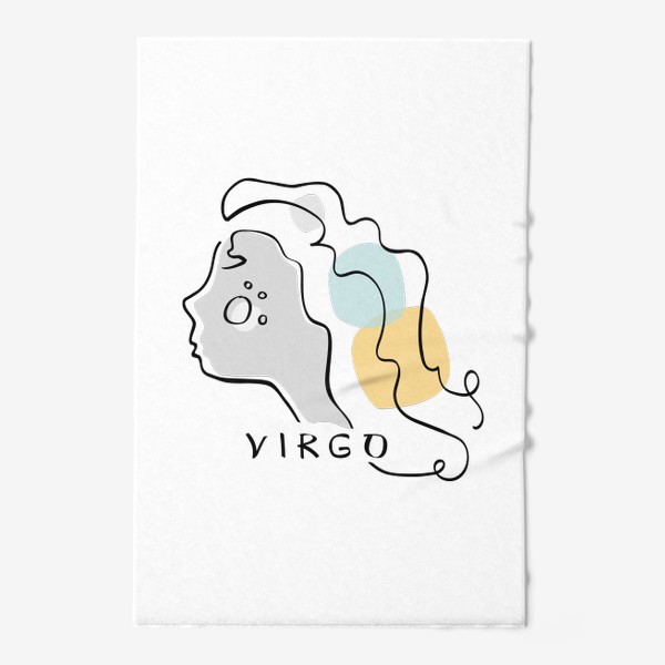 Полотенце «Знак зодиака Дева. Virgo»