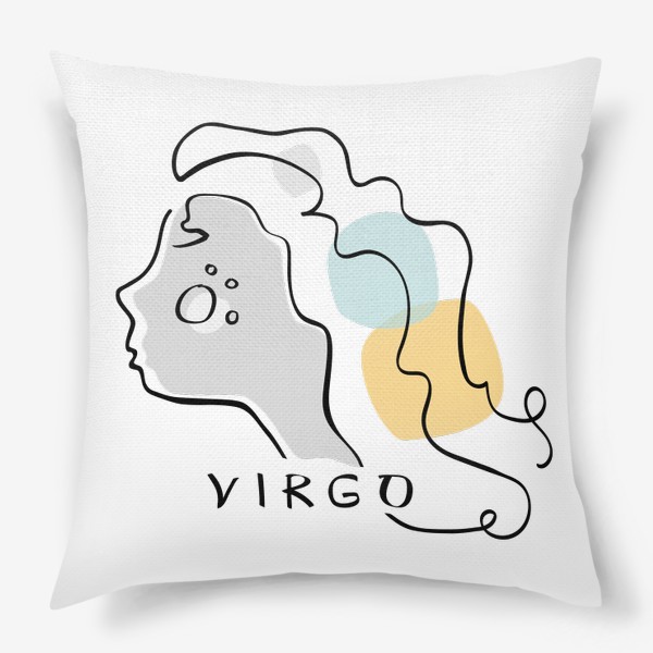 Подушка «Знак зодиака Дева. Virgo»