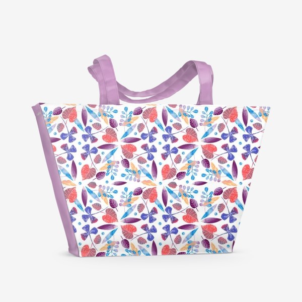 Пляжная сумка «цветочныйузор»