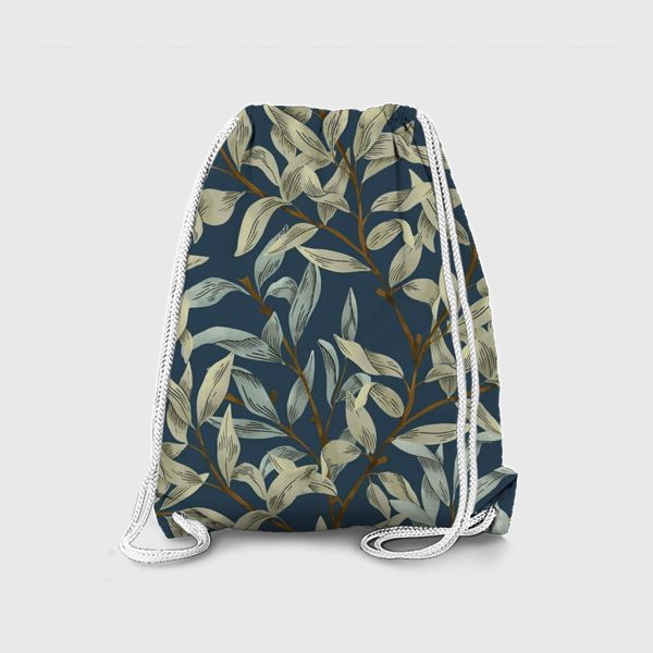 Рюкзак «Floral Pattern (blue)»
