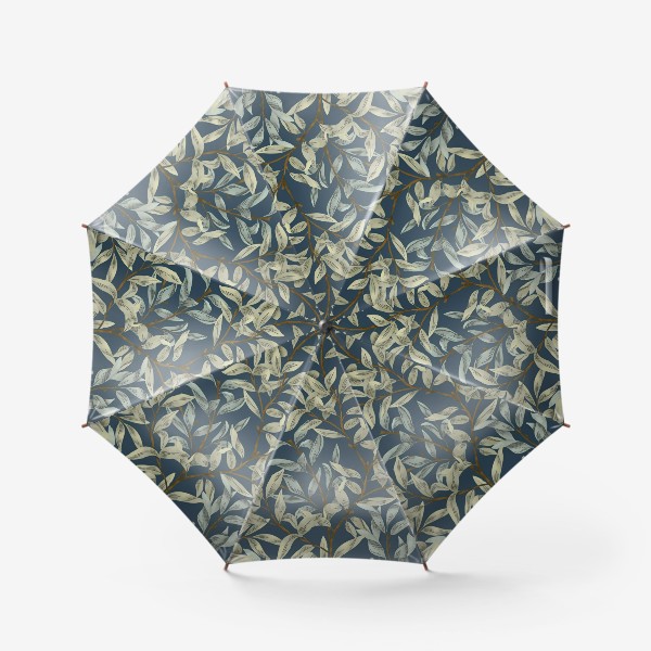 Зонт «Floral Pattern (blue)»