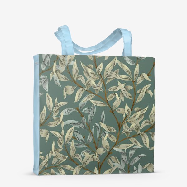 Сумка-шоппер «Floral Pattern (green)»