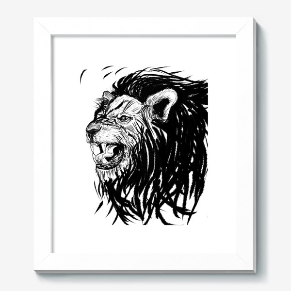 Картина «Не зли Льва»