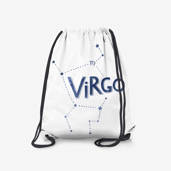Рюкзак «Virgo. Леттеринг. Знак зодиака Дева»