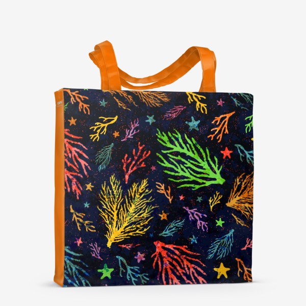 Сумка-шоппер «Разноцветный кораллы»
