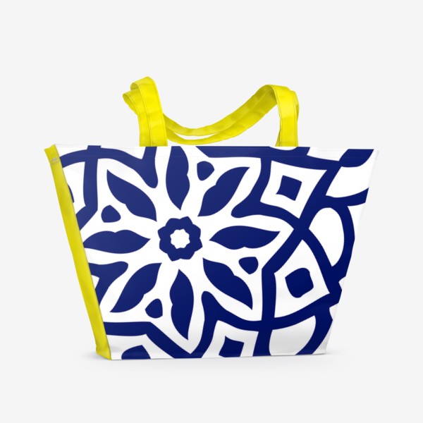 Пляжная сумка «Орнамент средиземноморский»
