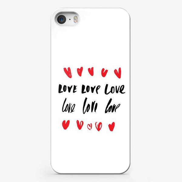 Чехол iPhone «Love LOVE love»