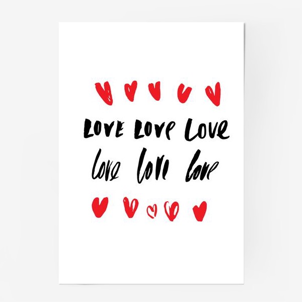 Постер «Love LOVE love»