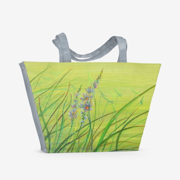 Пляжная сумка «Речные цветы. Лето»