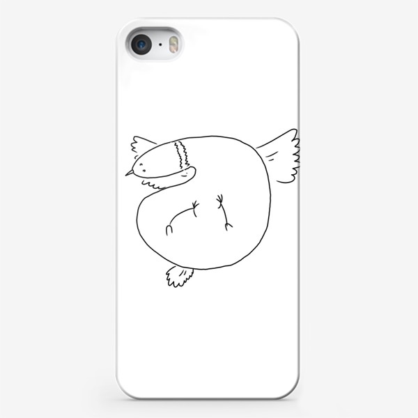 Чехол iPhone «Птица летит»
