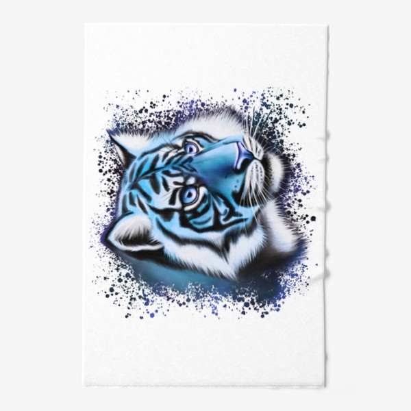 Полотенце «Ледяной Тигр. Символ 2022 года»
