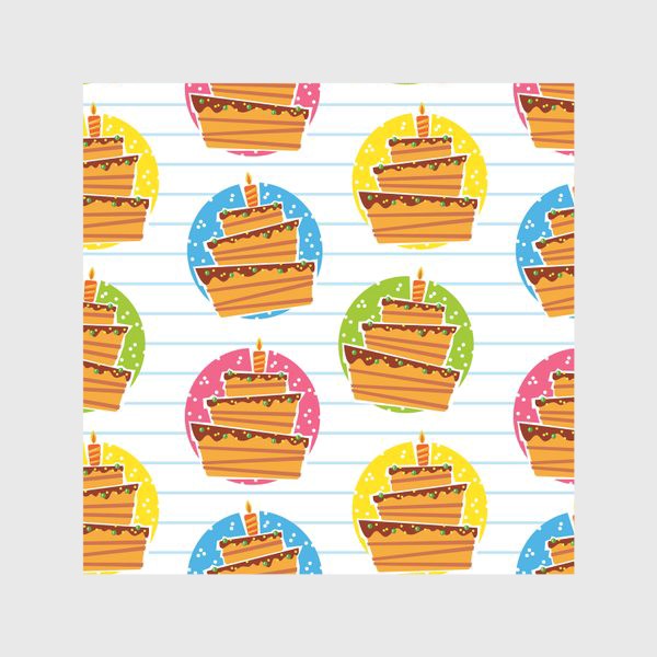 Скатерть «Торты на веселый день рождения!»