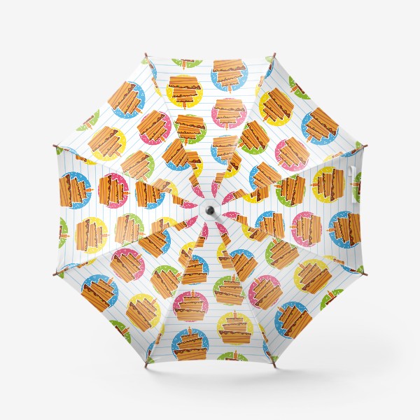Зонт «Торты на веселый день рождения!»