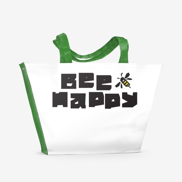 Пляжная сумка &laquo;Bee Happy&raquo;