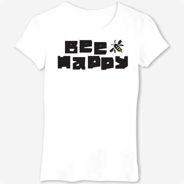 Футболка «Bee Happy»