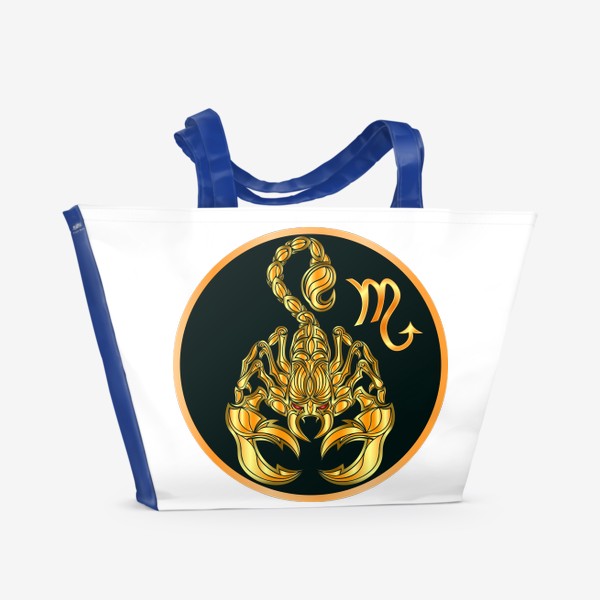 Пляжная сумка «Золотой Скорпион»