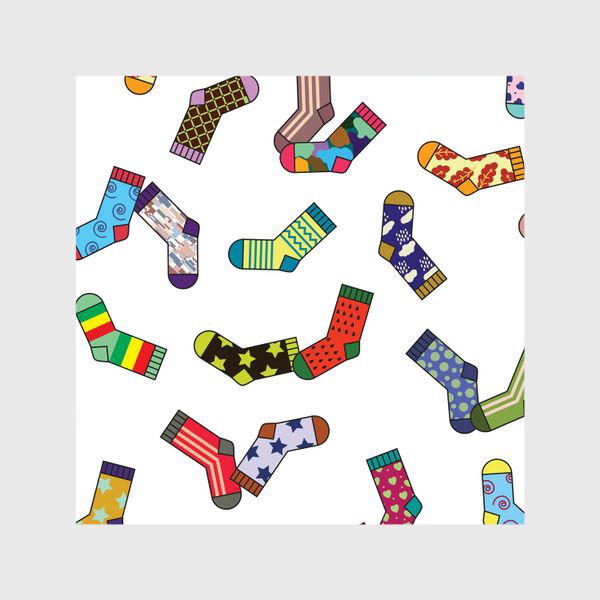 Шторы «цветные носки»