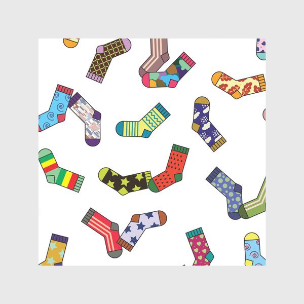 Скатерть «цветные носки»