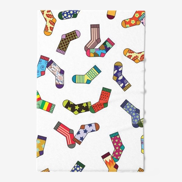 Полотенце «цветные носки»