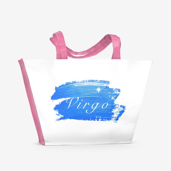 Пляжная сумка «Дева. Vigro. Знак зодиака»