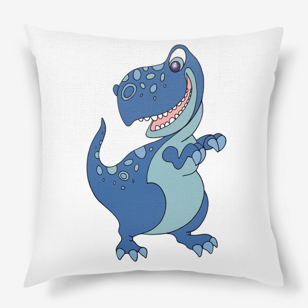 Подушка «Забавный динозавр.»