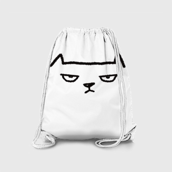 Рюкзак «Кот недовольный»