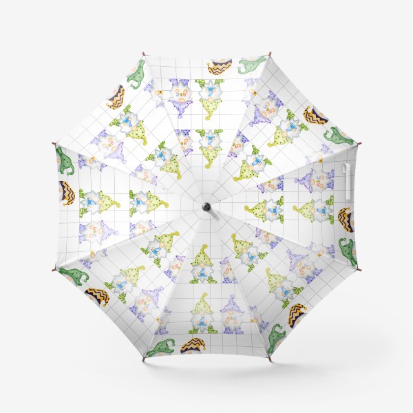 Зонт «Тетрадка Гномы в школе»