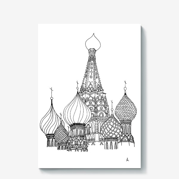 Холст «St Basil's Cathedral»