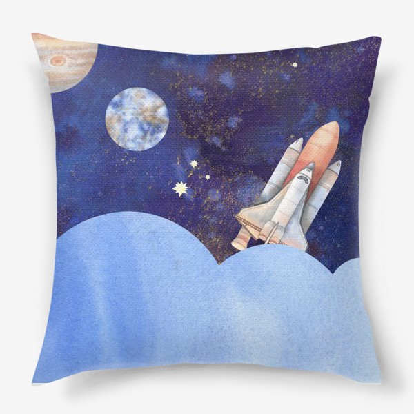 Подушка «Космическая композиция »