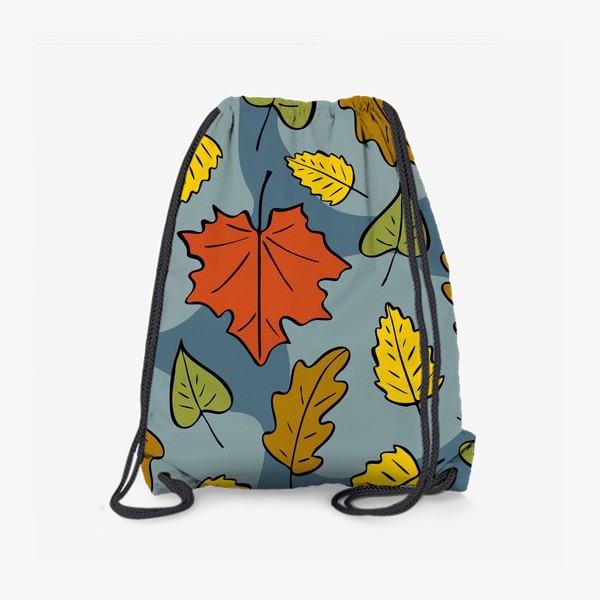 Рюкзак «Осенние листья в лужах»