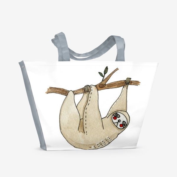 Пляжная сумка «Ленивец»