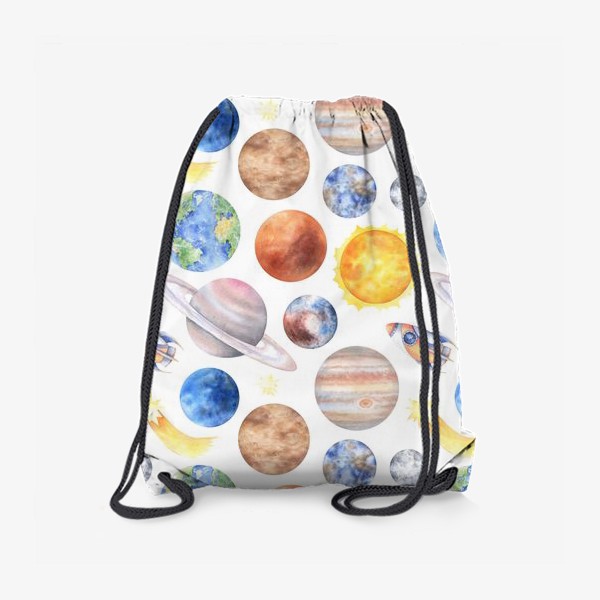 Рюкзак «Паттерн с планетами »