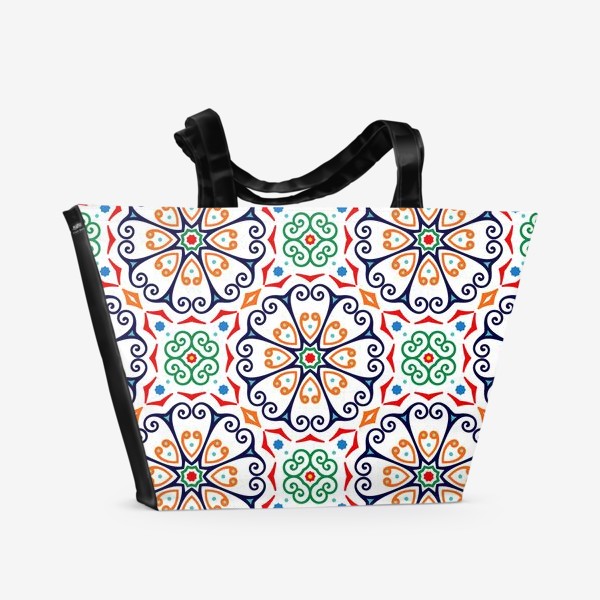Пляжная сумка «Средиземноморская майолика»