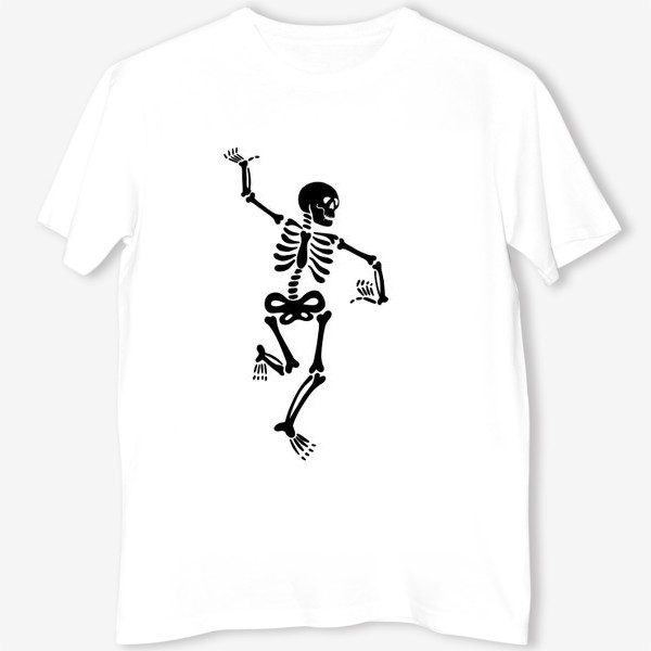 Футболка «Танцующий скелет»
