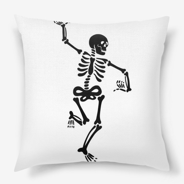 Подушка «Танцующий скелет»