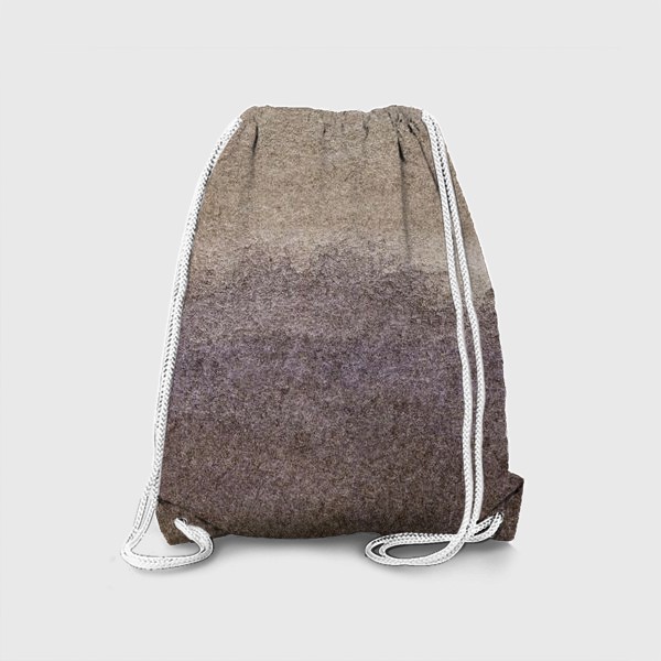 Рюкзак «Фиолетово-коричневая осенняя акварель »