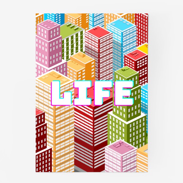 Постер «LIFE/ЖИЗНЬ»