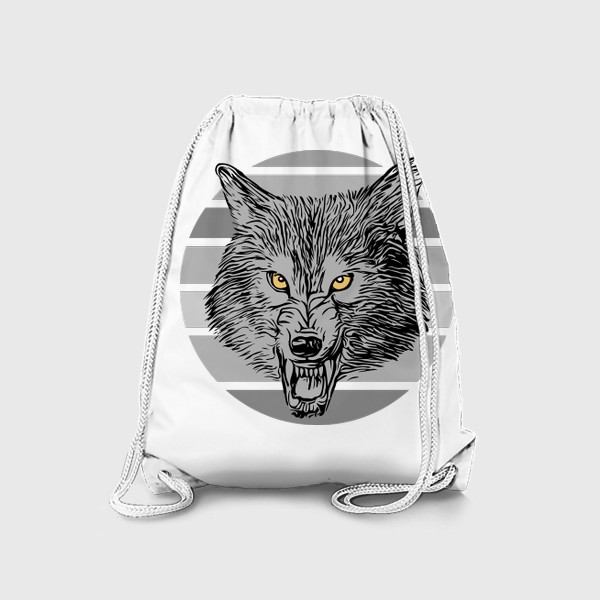 Рюкзак «волчья пасть, звериный оскал»