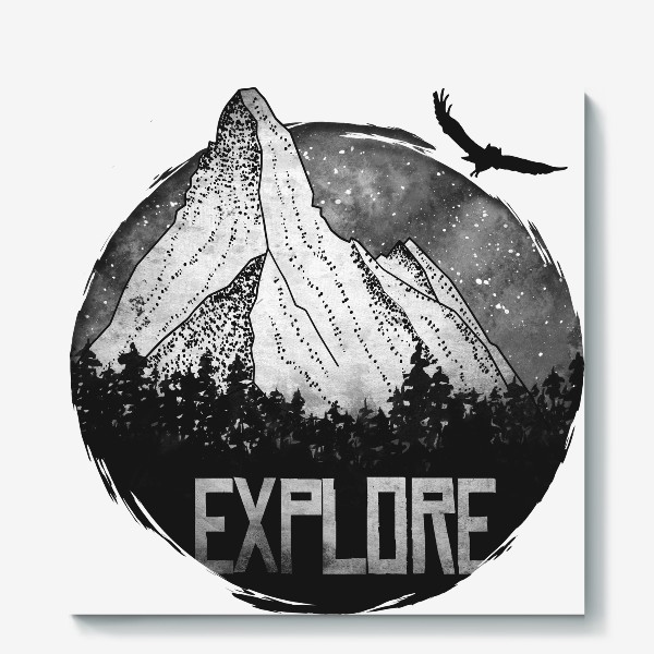 Холст «Explore»