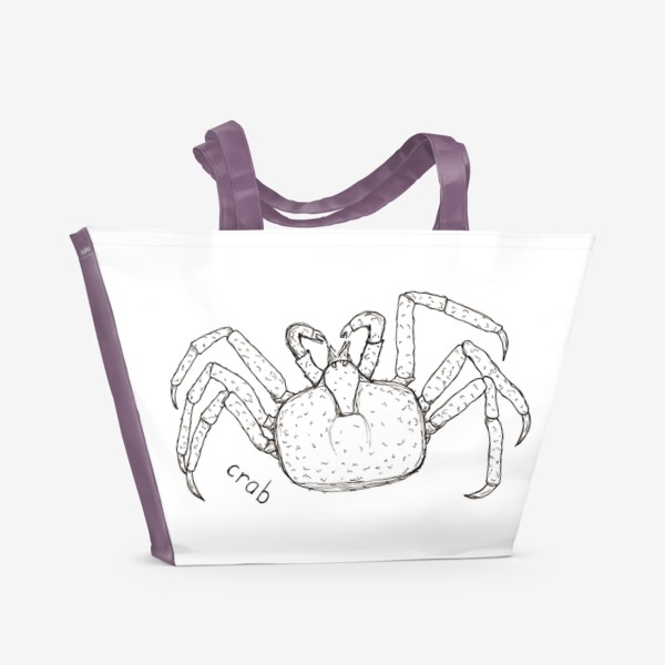 Пляжная сумка «Crab»