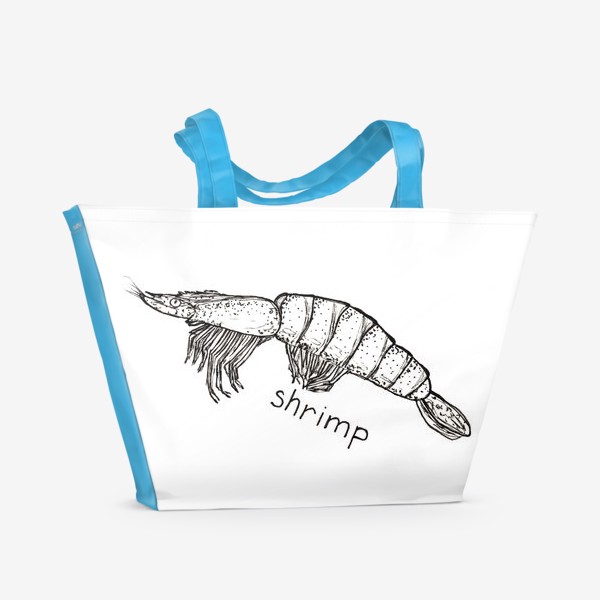 Пляжная сумка «Shrimp»