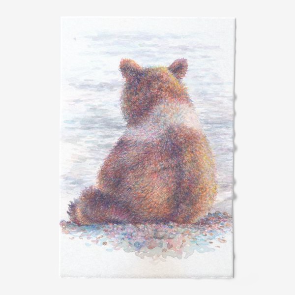 Полотенце «Медвежонок , море»