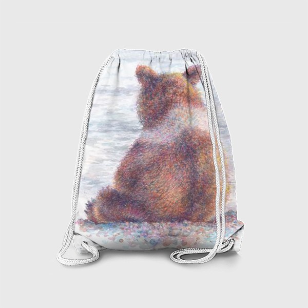 Рюкзак «Медвежонок , море»