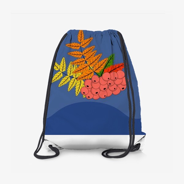 Рюкзак «Осенняя ветка рябины»