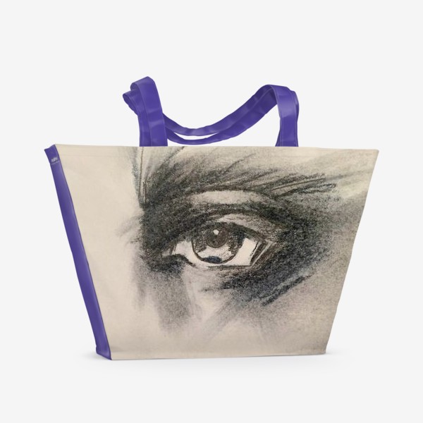 Пляжная сумка «лицо»