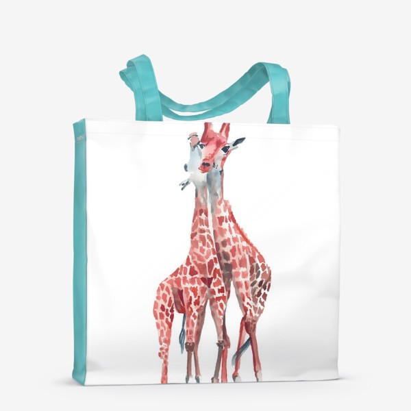 Сумка-шоппер «Влюбленные жирафы»