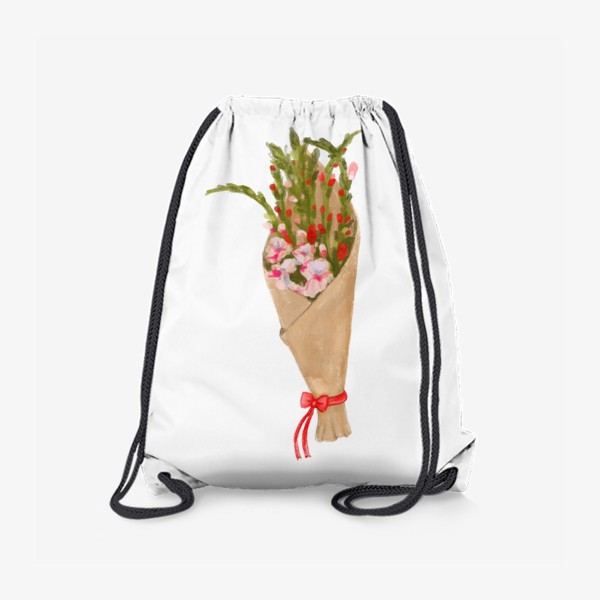 Рюкзак «Осенний букет гладиолусов»