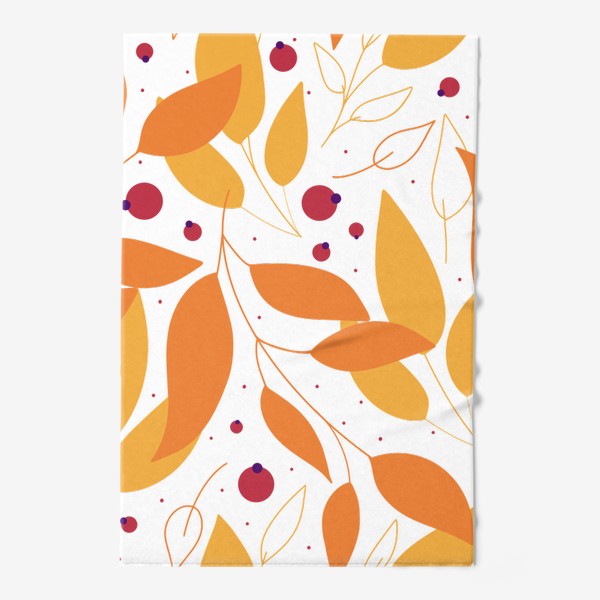 Полотенце «Оранжевая осень»
