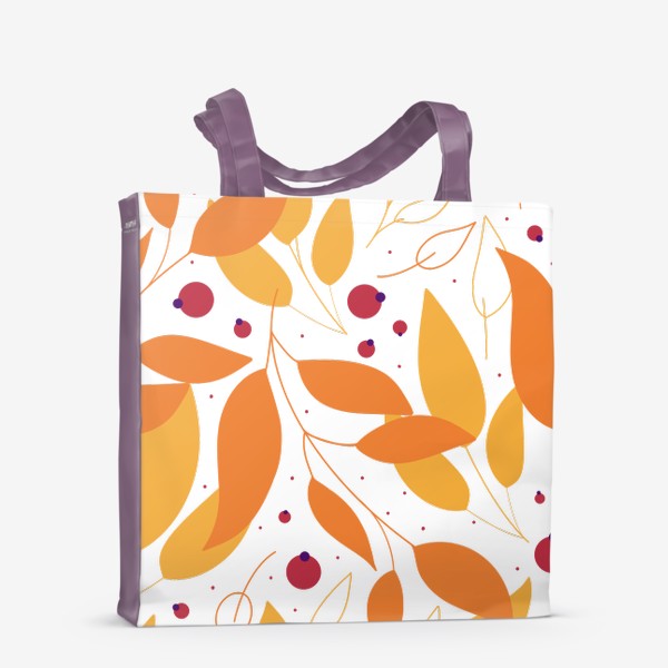 Сумка-шоппер «Оранжевая осень»