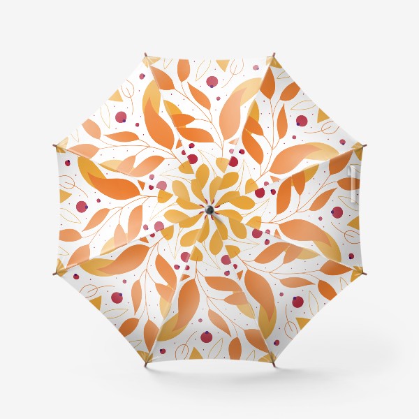 Зонт &laquo;Оранжевая осень&raquo;